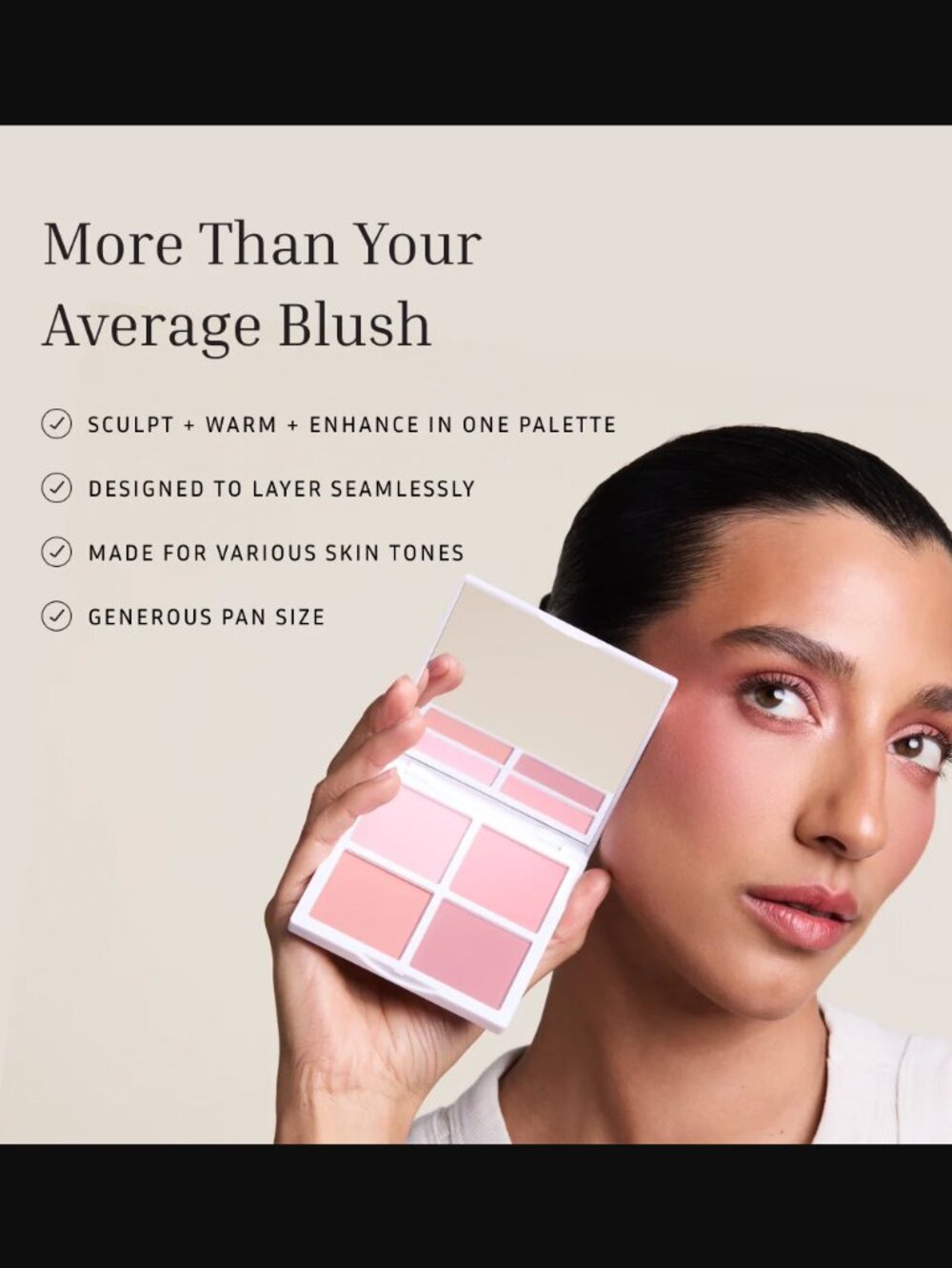 ❣️2/$36 NIB Lithe Beauty Sunset Blush Palette Pressed Powder Matte $34.00